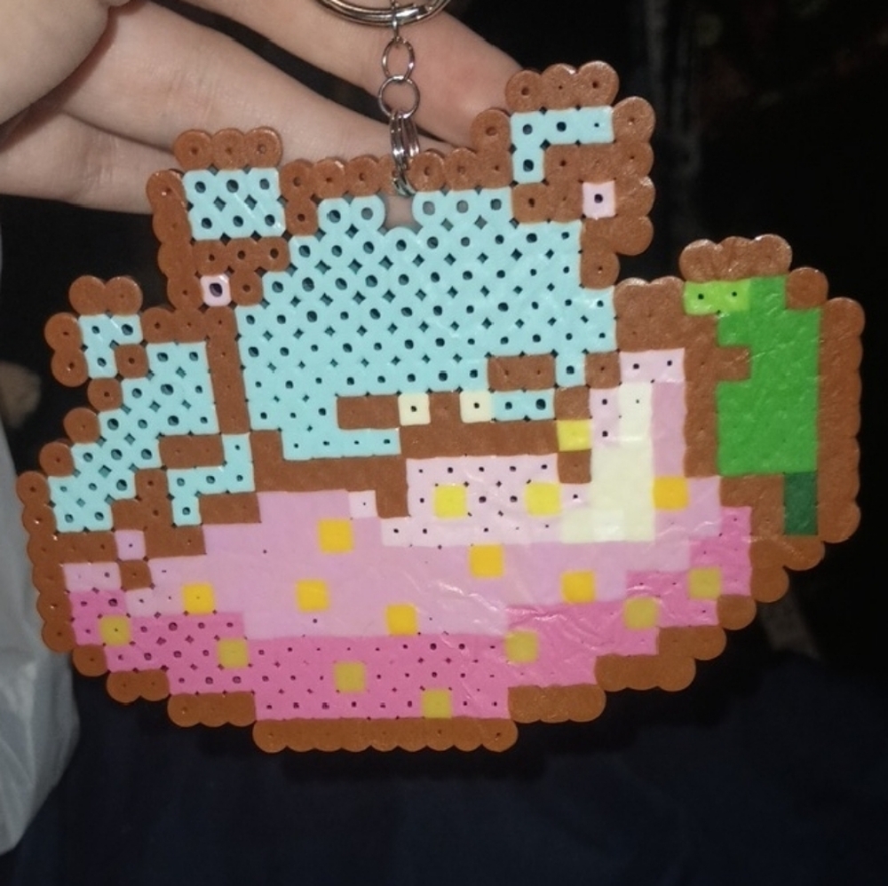 Colorful Bear Keychain - Picture 2 of 2